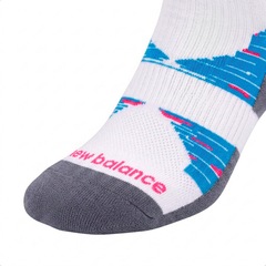 Meia Cano Longo New Balance Performance Run - Unissex - Foto 3