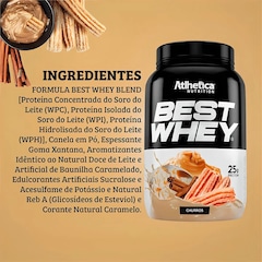 Best Whey Protein Atlhetica Nutrition Churros - 900g - Foto 2
