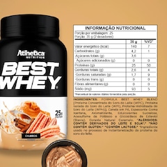 Best Whey Protein Atlhetica Nutrition Churros - 900g - Foto 6