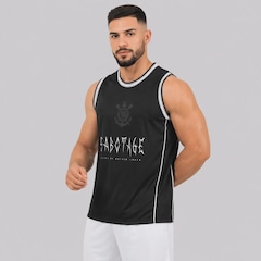 Camiseta Regata do Corinthians X Sabotage Masculina - Foto 3