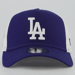 Boné New Era MLB Los Angeles Dodgers 940AF Side Patch Trucker - Foto 2