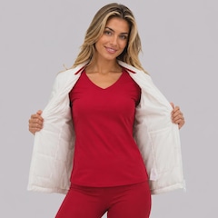 Jaqueta do Internacional Puffer Feminina - Foto 3