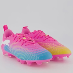 Chuteira de Campo Infantil Puma Future 9 Play FG/AG - Foto 2