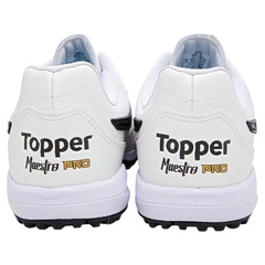 Chuteira Society Adulto Topper Maestro Pro VI - Foto 4