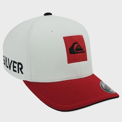 Boné Masculino Quiksilver Emb Hard Hitter White Importado - Aba Curva - Foto 3