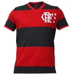 Camisa do Flamengo Retrô Libertadores 1981 Braziline - Masculina - Foto 3