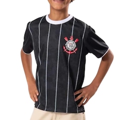 Camisa do Corinthians Corinto Braziline Infantil - Foto 1