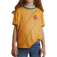 Camisa do Vasco Folha Braziline Infantil - Foto 1
