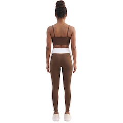 Conjunto Bicolor Top e Calça Fitness Vekyo Feminino - Foto 3