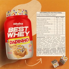 Best Whey Protein (Pote 900g) Dadinho - Atlhetica Nutrition - Foto 6