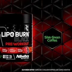 Lipo Burn Black Pré Workout (Pote 200g) Frutas Vermelhas - Foto 4