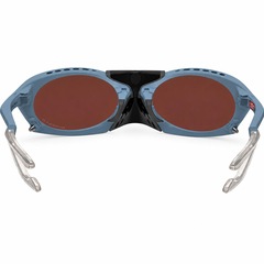 Óculos de Sol Unissex Oakley Plantaris Matte Translucent Abyss - Foto 5