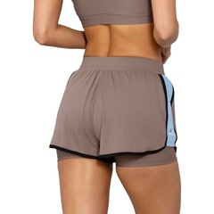 Shorts Run More 2 Em 1 Max Fresh Feminino - Foto 2