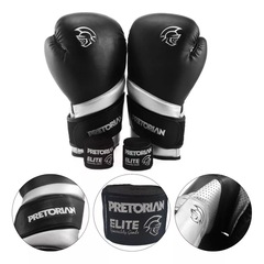 Kit Para Boxe E Muay Thai Luvas Edição Elite + Bandagens - Pretorian - Foto 4