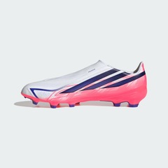 Chuteira de Campo Sem Cadarço Adulto adidas F50 Hyperfast League - Foto 3