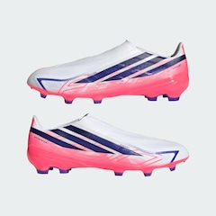 Chuteira de Campo Sem Cadarço Adulto adidas F50 Hyperfast League - Foto 8