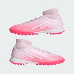 Chuteira Society Cano Alto Feminino adidas F50 Sparkfusion Club - Foto 8