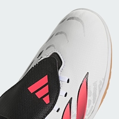 Chuteira Futsal Língua Dobrável Infantil adidas Predator Club - Foto 9