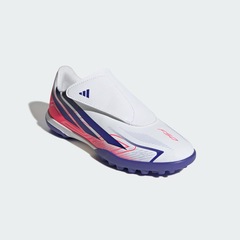 Chuteira Society Infantil adidas Tiras Ajustáveis F50 Hyperfast Club - Foto 6