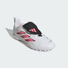 Chuteira Society Infantil adidas com Língua Dobrável e Cadarços Elásticos Predator Club - Foto 6