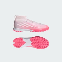 Chuteira Society Infantil adidas Cano Alto F50 Sparkfusion League - Foto 10