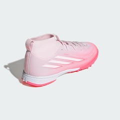 Chuteira Society Infantil adidas Cano Alto F50 Sparkfusion League - Foto 7