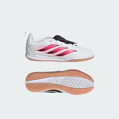 Chuteira Futsal Infantil adidas com Língua Dobrável Predator Club - Foto 10