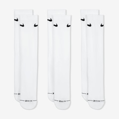 Meia Nike Everyday Elevated Crew (3 Pares) Unissex - Foto 2