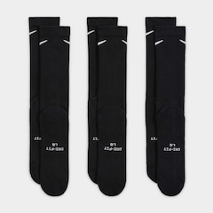 Meia Nike Everyday Elevated Crew (3 Pares) Unissex - Foto 3