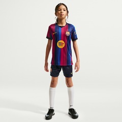 Camisa Barcelona I 26/27 Torcedor Pro Nike Infantil - Foto 4