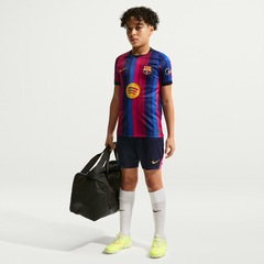 Camisa Barcelona I 26/27 Torcedor Pro Nike Infantil - Foto 5