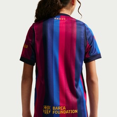 Camisa Barcelona I 26/27 Torcedor Pro Nike Infantil - Foto 6