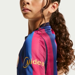Camisa Barcelona I 26/27 Torcedor Pro Nike Infantil - Foto 8