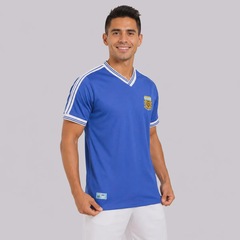 Camisa Argentina Retrô 1990 II Masculina - Foto 2