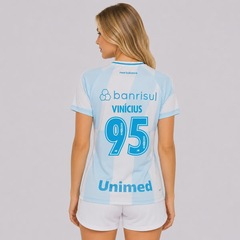 Camisa do Grêmio II 26/27 95 Vinícius New Balance Feminina - Foto 1