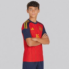 Camisa Espanha I 26/27 16 Rodrigo adidas Infantil - Foto 3
