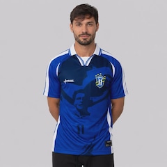 Camiseta Polo Approve Huge Brasil Romario Masculina - Foto 1