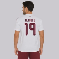 Camisa Catar II 26/27 19 Almoez adidas Masculina - Foto 1