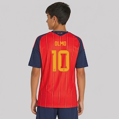 Camisa Espanha I 26/27 10 Olmo adidas Infantil - Foto 1