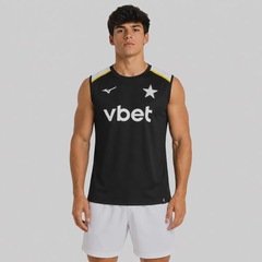 Camiseta Regata Mizuno Botafogo Treino Atleta 2026 Masculina - Foto 1