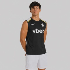 Camiseta Regata Mizuno Botafogo Treino Atleta 2026 Masculina - Foto 2