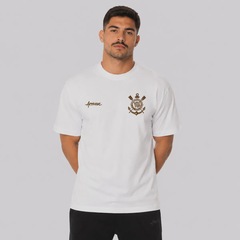 Camiseta Approve Centenário Core Corinthians Masculina - Foto 1