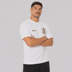 Camiseta Approve Centenário Core Corinthians Masculina - Foto 2