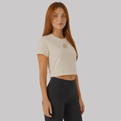 Blusa Cropped do Flamengo Dry Soccer Feminina - Foto 2