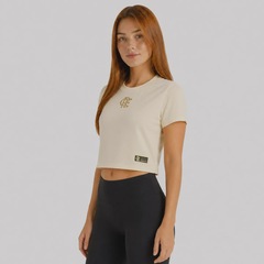 Blusa Cropped do Flamengo Dry Soccer Feminina - Foto 3