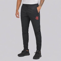 Calça do Flamengo Poliamida com Zíper Masculina - Foto 1