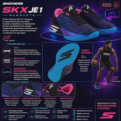 Tênis Masculino Skechers JE 1 - Foto 9