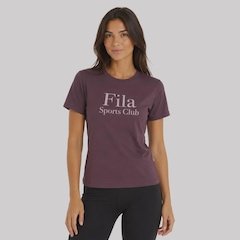 Camiseta Fila Regular Sports Club Graphic Feminina - Foto 1