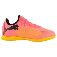 Chuteira Futsal Infantil Puma Future 7 Play IT - Foto 1