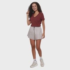 Camiseta Fila Regular Basic V Classic Feminina - Foto 3